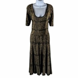 Luxe by Carmen Marc Valvo knit dress